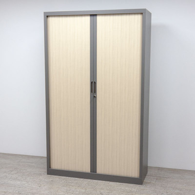 Haute L120 Gris / Chêne Clair