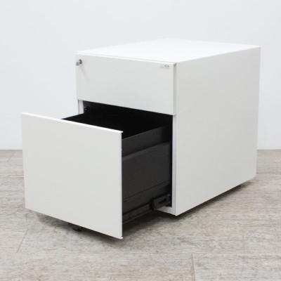 Arteck caisson 2 tiroirs Blanc