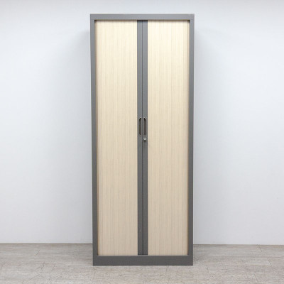 Haute L80 Gris foncé / Chêne Clair