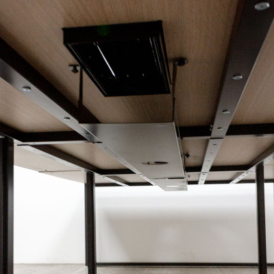 Table Techo L360 Chêne / Noir