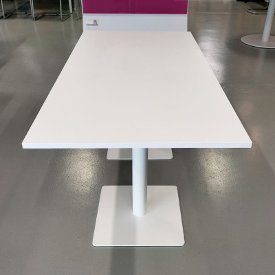 Table de réunion L160 Blanc