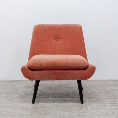 MADE Jonny Fauteuil tissu Rose