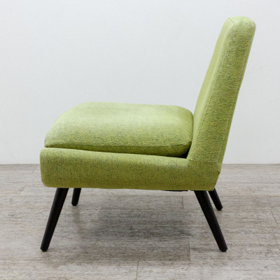 MADE Jonny Fauteuil tissu Vert