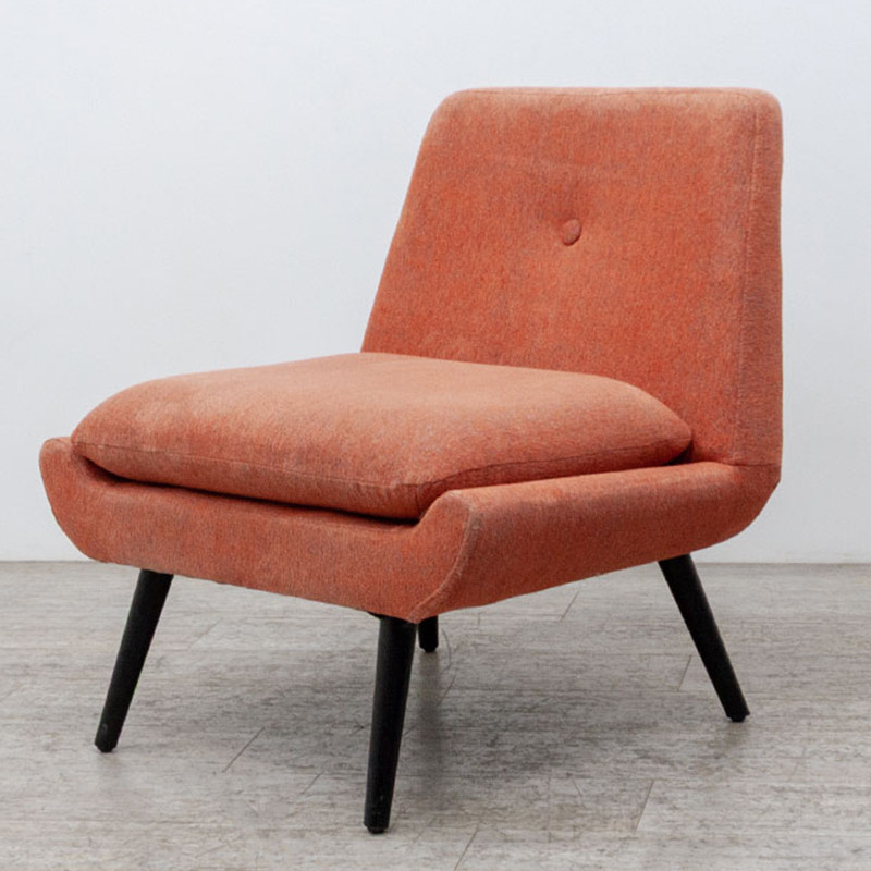 MADE Jonny Fauteuil d'occasion tissu Rose