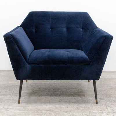 Fauteuil Dutchbone Bleu profond