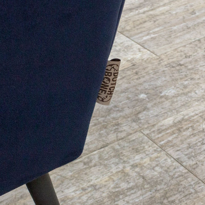 Fauteuil Dutchbone Bleu profond