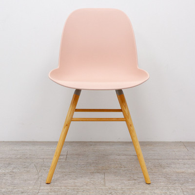Chaise Zuiver Rose / Bois