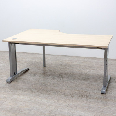 Plan compact droite L160 Chêne