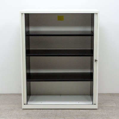Armoire mi-haute L100 Blanc