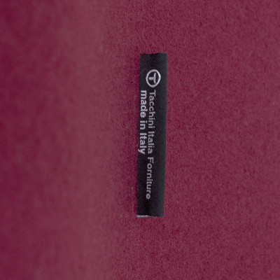 TACCHINI Pouf trifoglio Pourpre