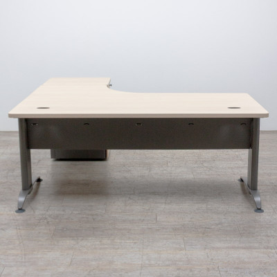 Caisson+plan compact Droite Chêne