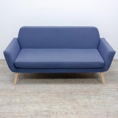 SOFTLINE Canapé Scope en tissu Bleu
