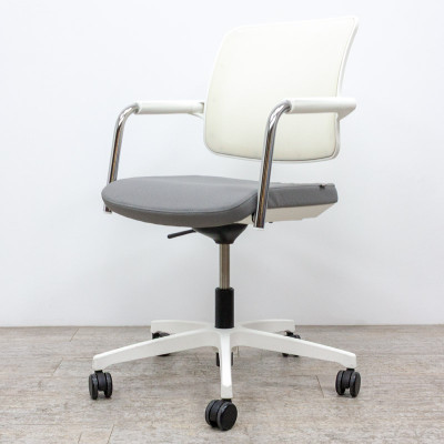 RIM Flexi à roulettes Gris / Ivoire