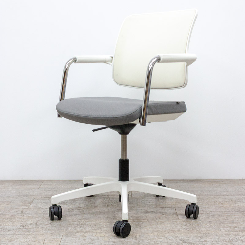 RIM Flexi à roulettes Gris / Ivoire