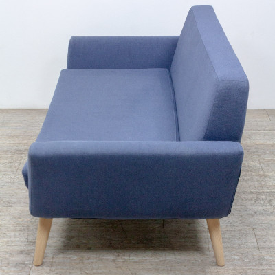 SOFTLINE Canapé Scope en tissu Bleu