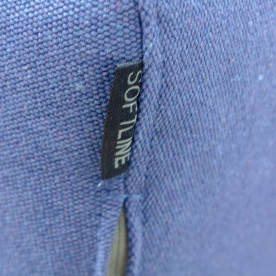 SOFTLINE Canapé Scope en tissu Bleu