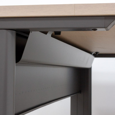 Caisson+plan compact Droite Chêne