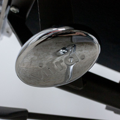 Vitra EA 219 Soft Pad cuir Noir