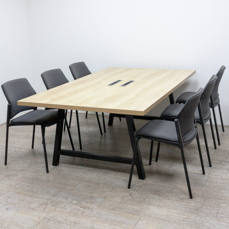 BURONOMIC Table L200 Chêne