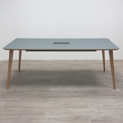 Table L200 Vert / Bois