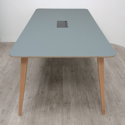 Table L200 Vert / Bois