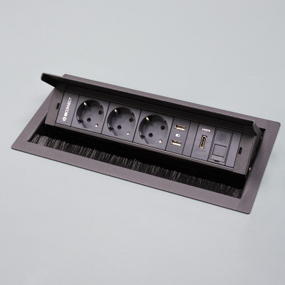 Table L200 Vert / Bois