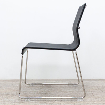Chaise ICF Stick Chair Résille Noir