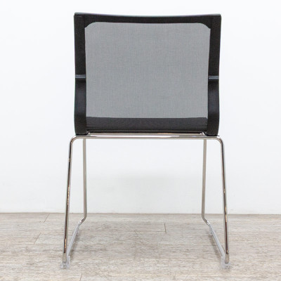 Chaise ICF Stick Chair Résille Noir