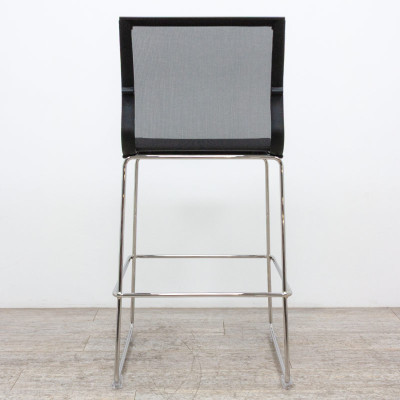 ICF Stick Stool Noir / Chromé