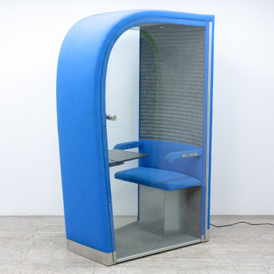 Cabine de confidentialité Bleu