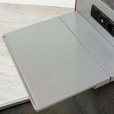 Cabine de confidentialité Rouge