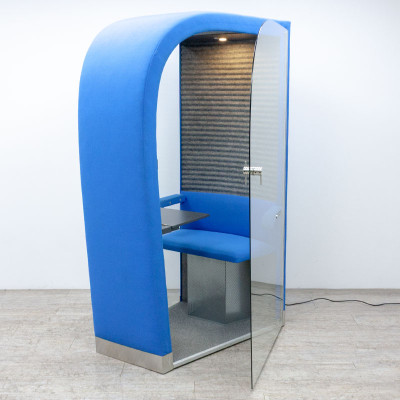 Cabine de confidentialité Bleu