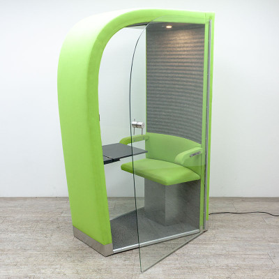 Cabine de confidentialité Verte