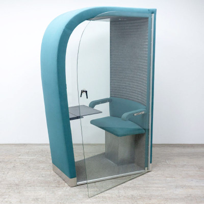 Cabine de confidentialité Turquoise