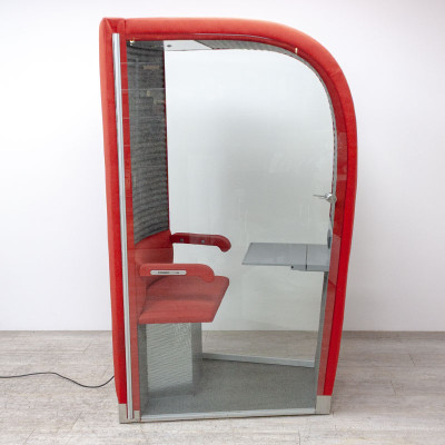 Cabine de confidentialité Rouge