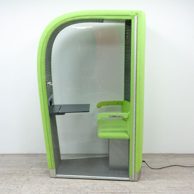 Cabine de confidentialité Verte