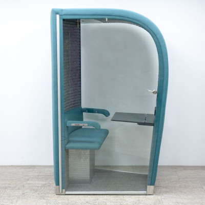 Cabine de confidentialité Turquoise