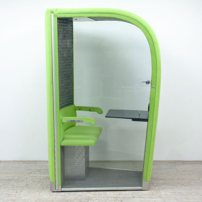 Cabine de confidentialité Verte