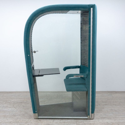 Cabine de confidentialité Turquoise
