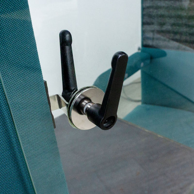 Cabine de confidentialité Turquoise