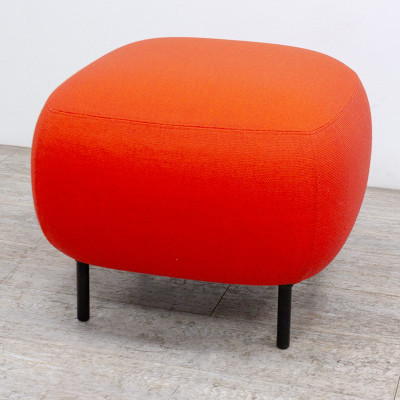PEDRALI Buddy pouf en tissu Orange