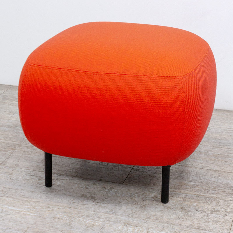 PEDRALI Buddy pouf en tissu Orange