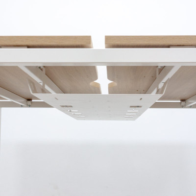 NARBUTAS Bench 2 postes Chêne Ambré