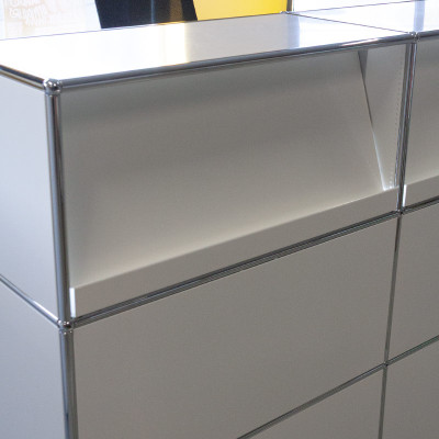 USM HALLER Banque d'accueil Blanc