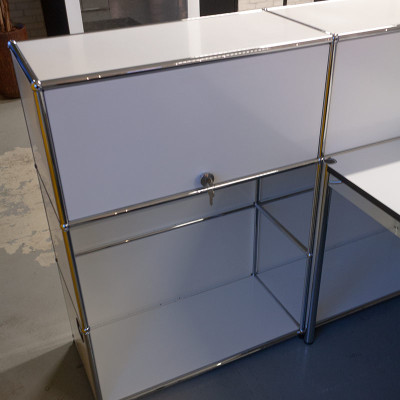 USM HALLER Banque d'accueil Blanc