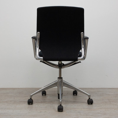 Vitra Meda Chair Tissu Noir