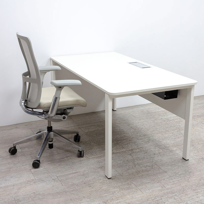 Bureau Bene L160 Blanc Droite