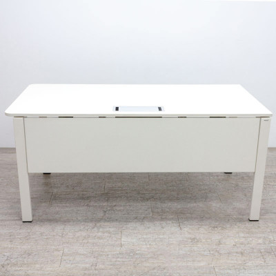 Bureau Bene L160 Blanc Droite