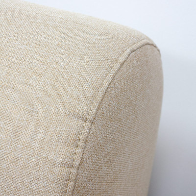 MDD Artiko Canapé en tissu Beige