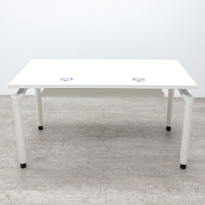 MAJENCIA Bureau droit L140 Blanc